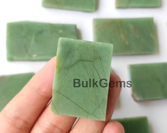 Green Jade Slab - Wholesale Green Jade Gemstone Slabs lot - Green Jade Raw Slab -  Loose Bulk Green Jade slabs