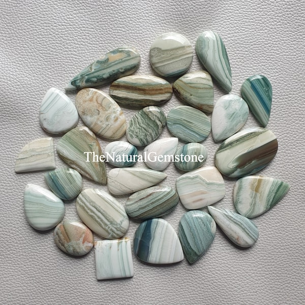 Saturn Chalcedony ! Wholesale Saturn Chalcedony Cabochon Lot - Chalcedony - Saturn Chalcedony loose Cabs For Jewelry Making