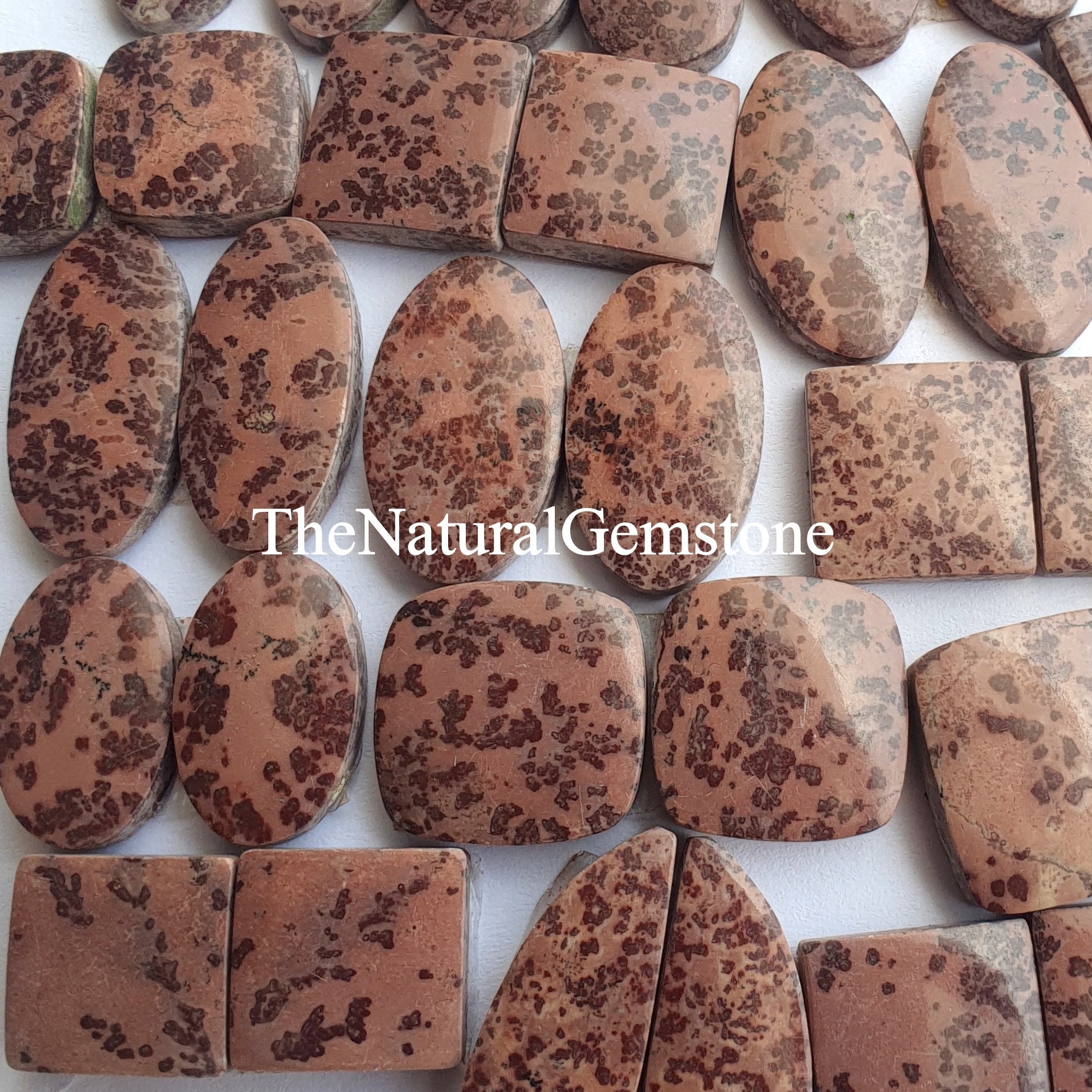 Coffee Bean Jasper Matching Pair Cab Wholesale Lot of Coffee Etsy
