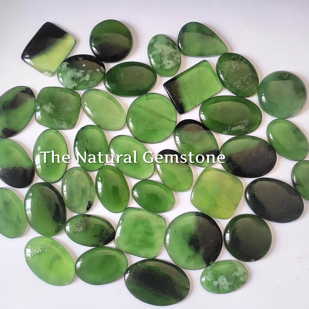 Nephrite Jade Stone! Wholesale Nephrite Jade Cabochon Lot Bulk