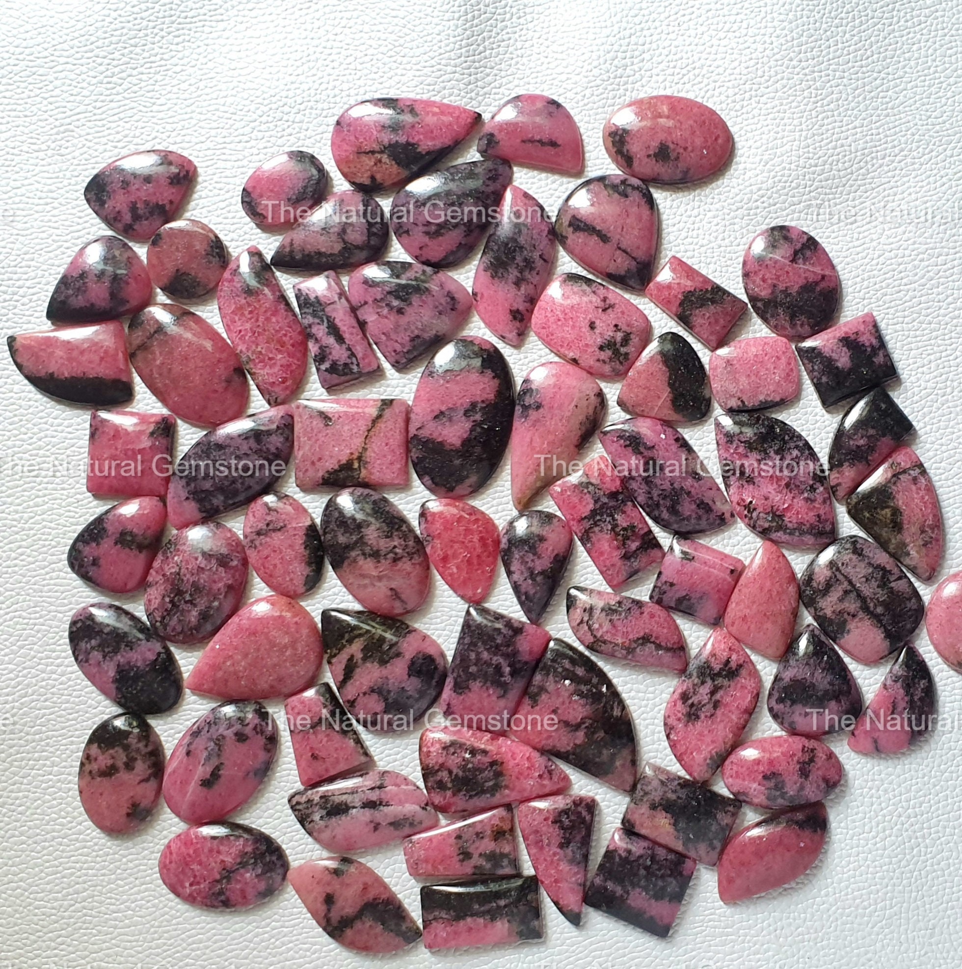 TOM WOODリング Oval Pink Rhodonite TOM WOODリング Oval Pink Rhodonite
