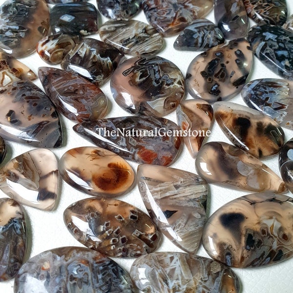 Stick Agate - Wholesale Lot of Stick Agate Cabochons -Marvelous Stick Agate Cab- bulk Stick agate for making Jewelry