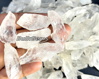 White Amethyst Rough - Wholesale White Amethyst Rough Lot - Natural Amethyst Gemstone Raw for making raw jewelry