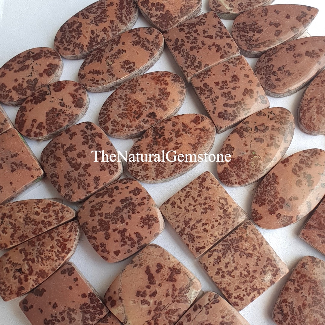 Coffee Bean Jasper Matching Pair Cab Wholesale Lot of Coffee Bean