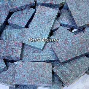 Ruby Kyanite Slab Lot, AAA Grade Gemstone Slabs image 4