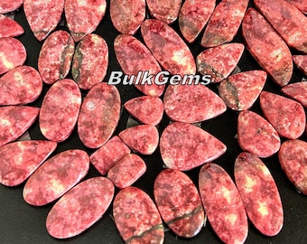 Thulite Gemstone Pair ! Wholesale Matching Thulite Gemstone Pairs for making jewelry and things