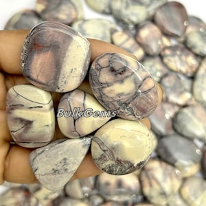 Porcelain Jasper Cabochon Mix Lot, Smooth Polish Crystals