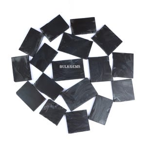 Hematite Slab Lot - Wholesale Price Slab Lot - 100% Natural Hematite Gemstone Slab Lot - Both Side Flat Slab - Making For Jewelry and rings
