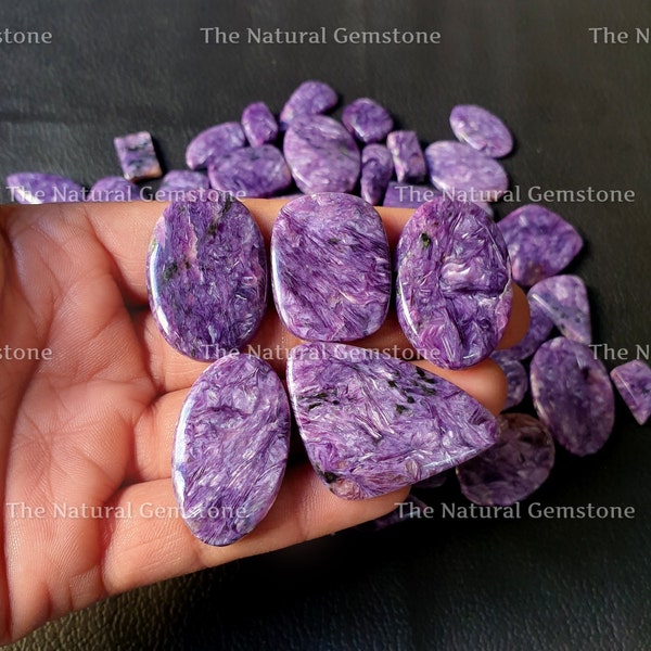 Natural Purple Charoite Gemstone, Natural Russian Charoite Cabochon Charoite Crystal Charoite loose stone Lot Charoite Wholesale Charoite