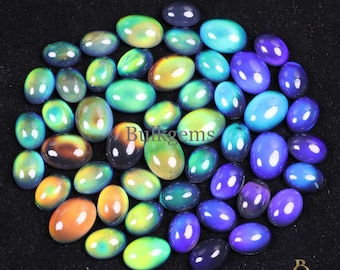 Mood Gemstone Lot – Color Changing Cabochons, Wholesale stone
