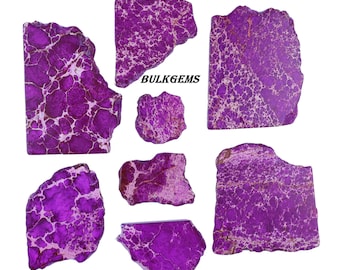 Mohave Purple Turquoise Slab Lot, AAA Quality, Jewelry Making