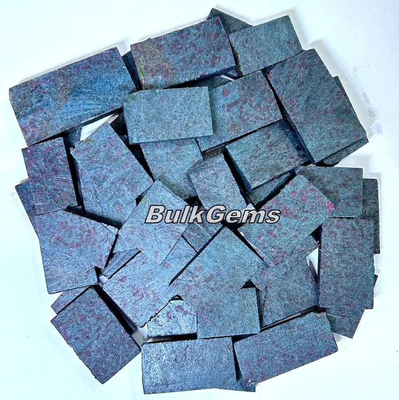 Ruby Kyanite Slab Lot, AAA Grade Gemstone Slabs image 3