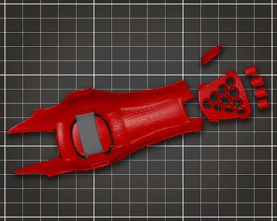 Jin Kazama Gauntlets - 3D Printable - Etsy
