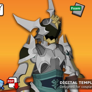 Master Eraqus Armor - Pepakura 3D Template