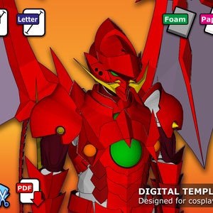 Boosted Gear's Balance Breaker Scale Mail - Pepakura 3D Template
