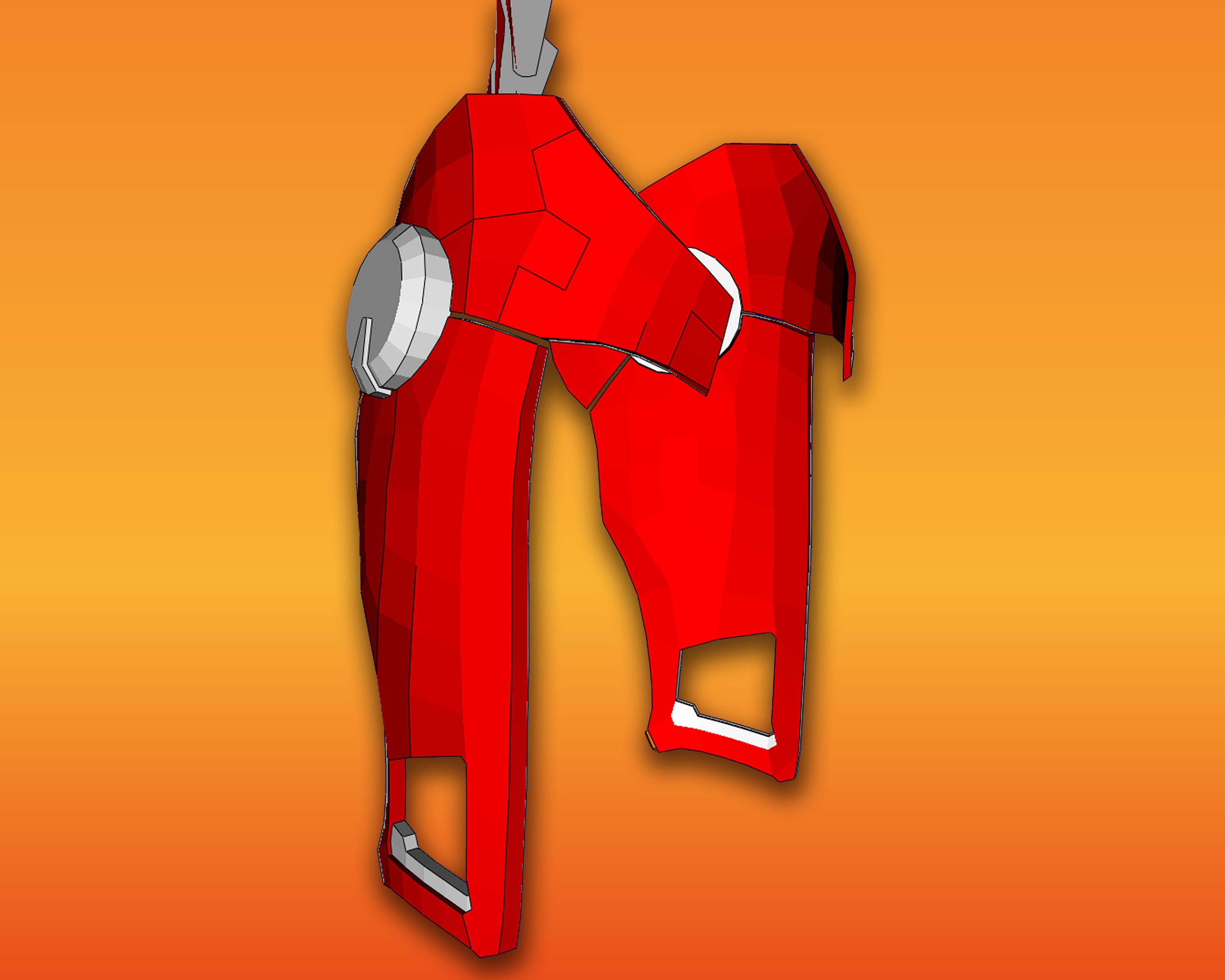 Zero Two's Pilot Suit Pepakura 3D Template - Etsy Australia