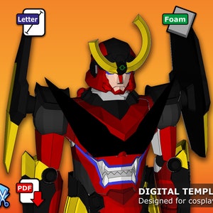 Gurren-Lagann - Pepakura 3D Template