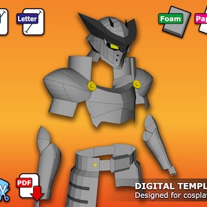 Tatsumi Incursio - Pepakura 3D Template