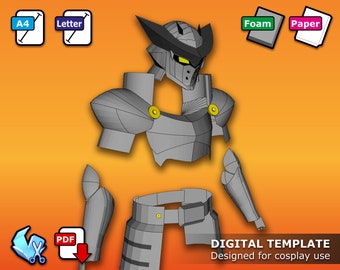 Tatsumi Incursio - Pepakura 3D Template