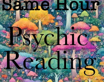 Same Hour Psychic Reading