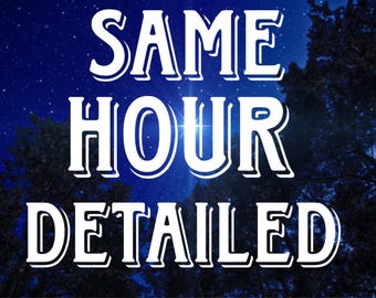 05/01 OPEN Same Hour Psychic reading