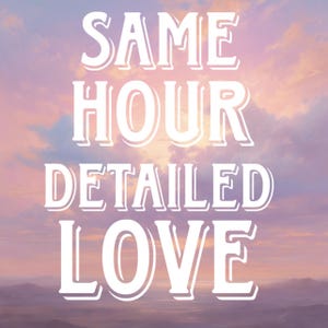 Lecture d'amour psychique détaillée à la même heure