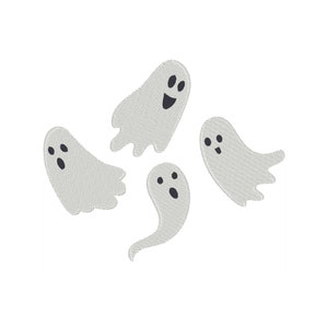 Ghost Embroidery Design, Ghost Embroidery Files, Halloween Embroidery Designs, Halloween Embroidery File, Ghosts Embroidery Design