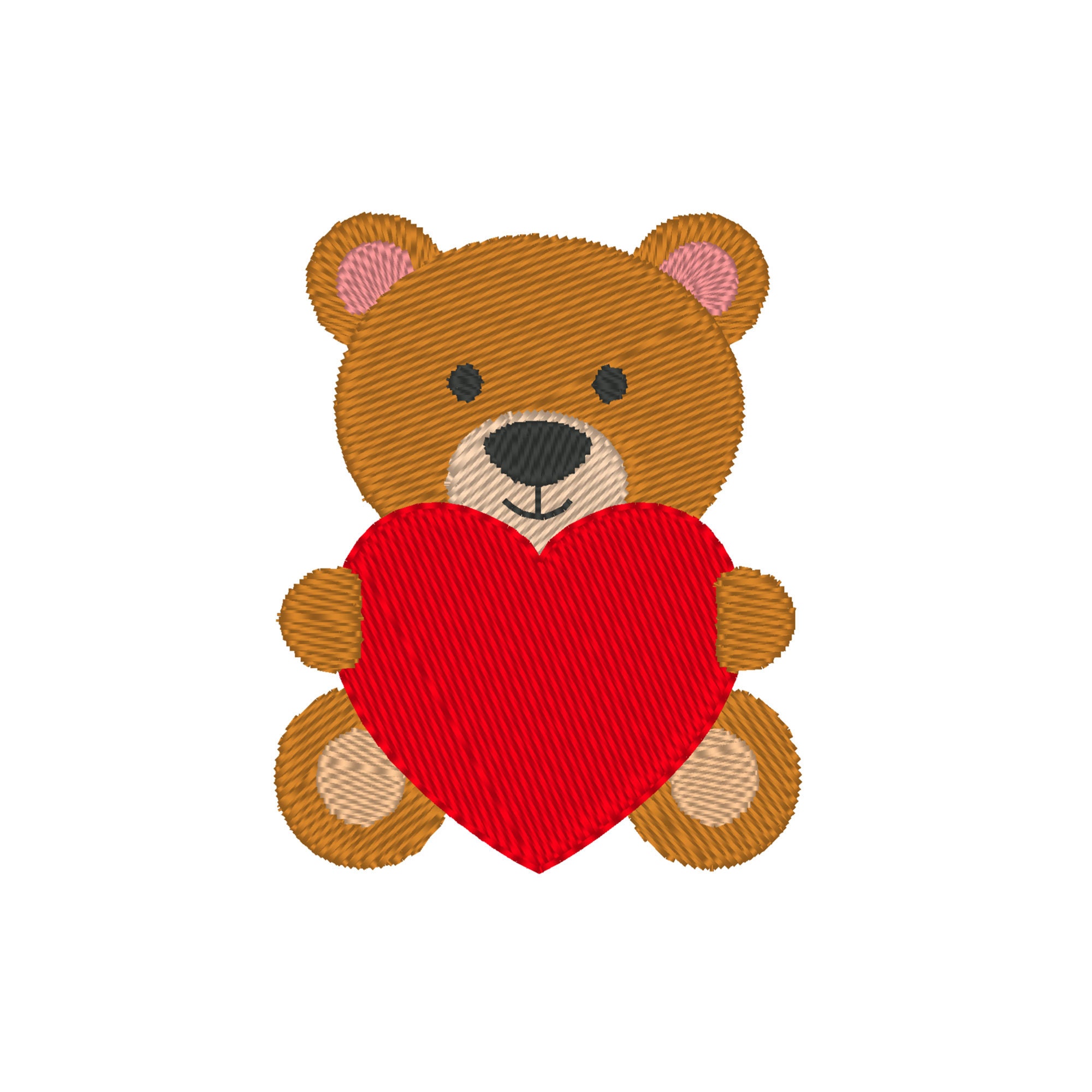 Valentines bear embroidery design heart bear embroidery  etsy Valentines bear embroidery design heart bear embroidery  etsy