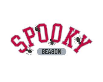 Stickmuster für die Gruselsaison: Halloween-Stickdatei (Digitaler Download)