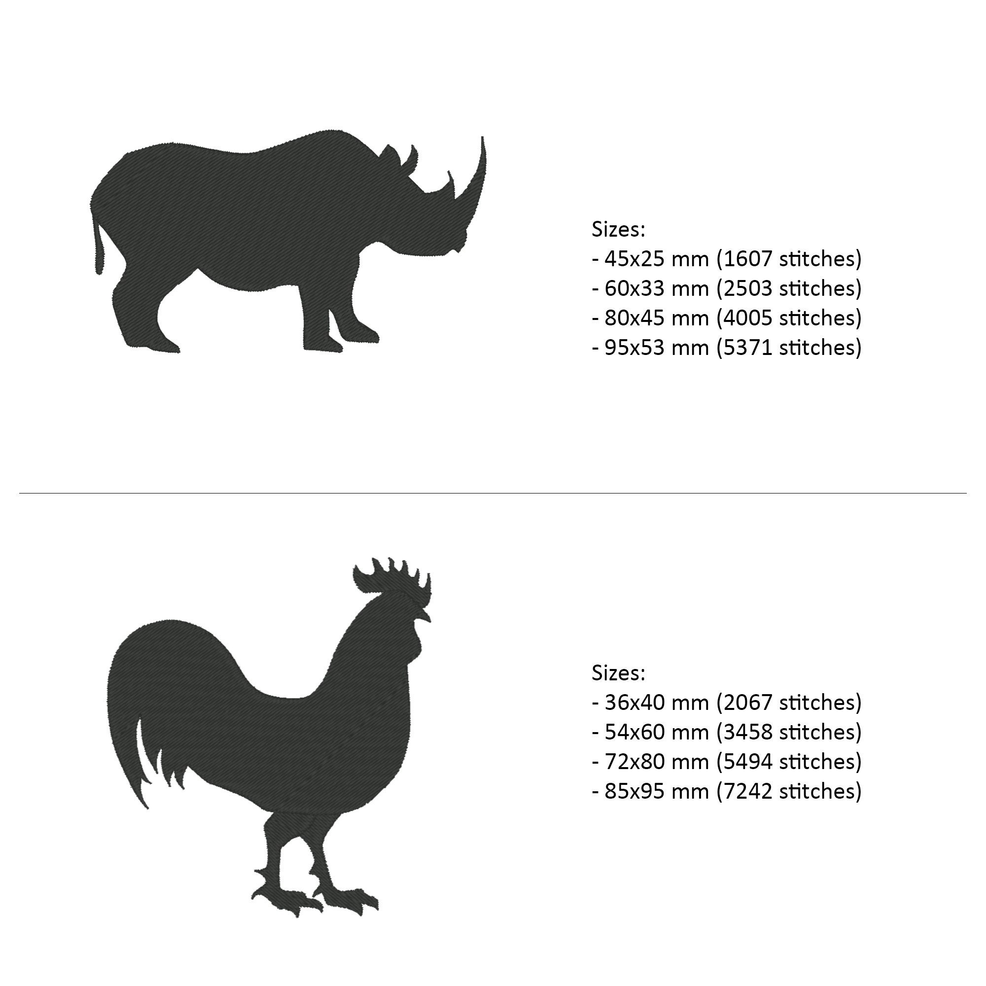 Animal silhouettes jessecmault design animal silhouette  etsy