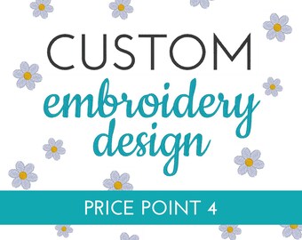 Diseño de bordado personalizado - PRECIO 4