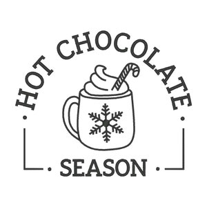 Hot Chocolate Embroidery Design, Hot Cocoa Embroidery Design, Winter Embroidery Designs, Cozy Embroidery Designs, Winter Embroidery File