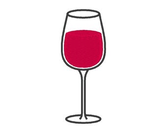 Peut inclure: Un verre de vin rouge avec un verre transparent et un liquide rouge à l'intérieur.