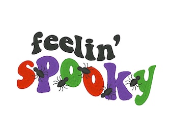 Straszny wzór do haftu: plik z haftem na Halloween (do pobrania w wersji cyfrowej)