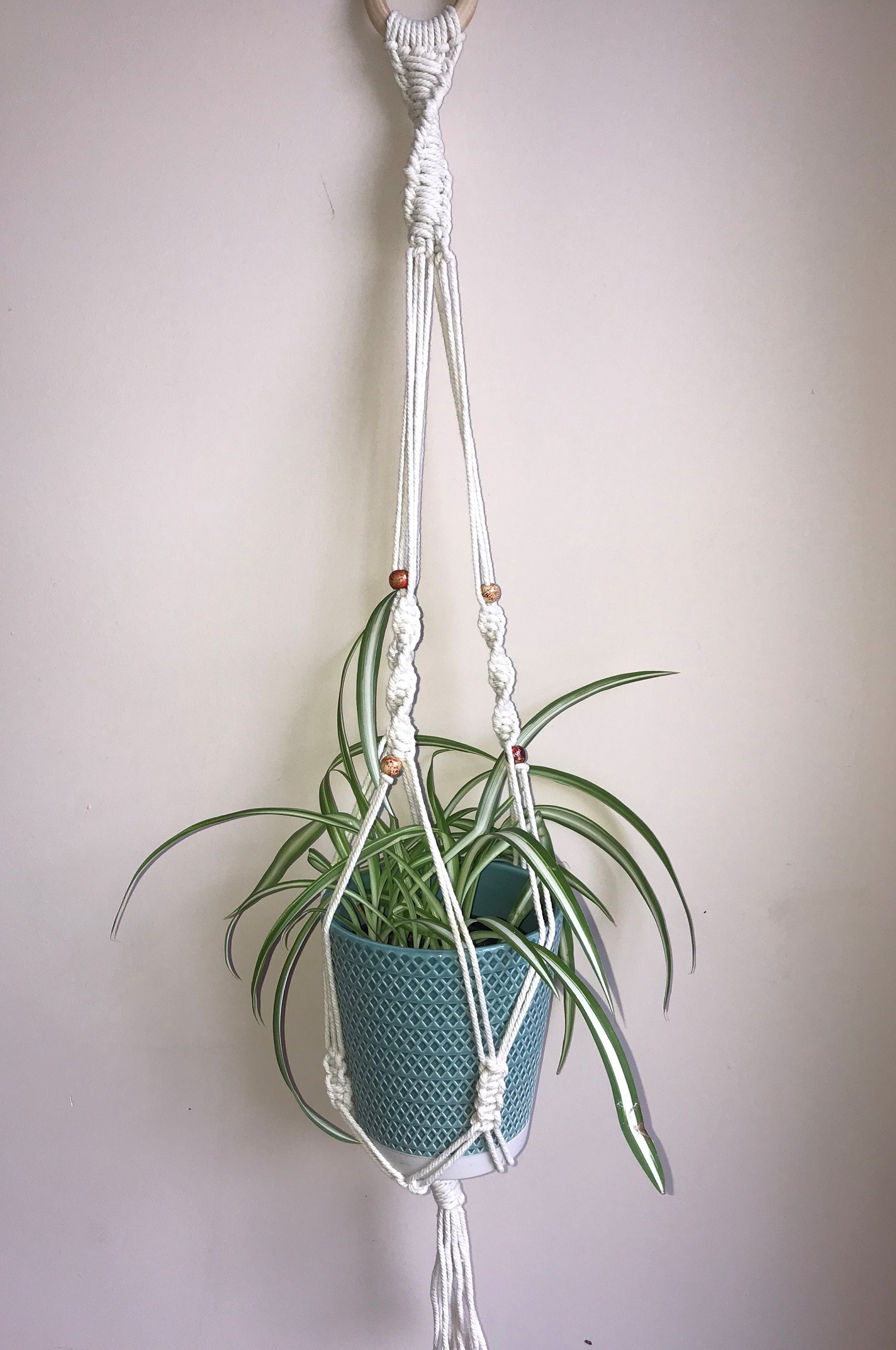 EASY Macrame Plant Hanger DIY KIT #2 for beginners w/ instruction Gift  Ideas