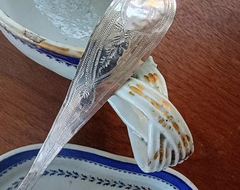 2026! Hand Wrought North Carolina Coin Silver Engraved Cake Server! Made in Edenton, NC!