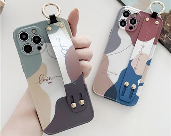 Iphone 13 pro cover with strap Clearance