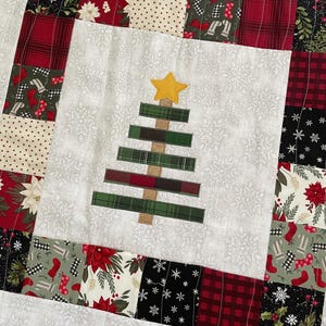 Quilted Rustic Holiday Decor: Table Topper or Wall Art, Handmade