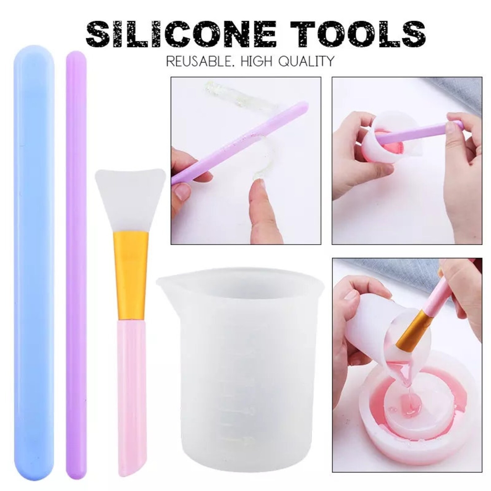 Epoxy Resin Accessories Kit With 3 Layers Box Filling Sequins Etsy