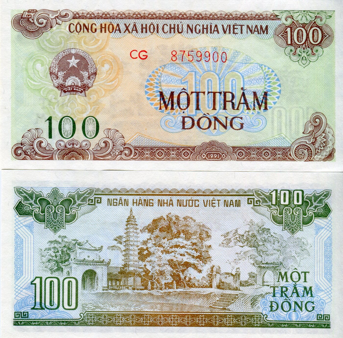 ベトナム　紙幣　セット 100 dong vietnam - Etsy 日本
