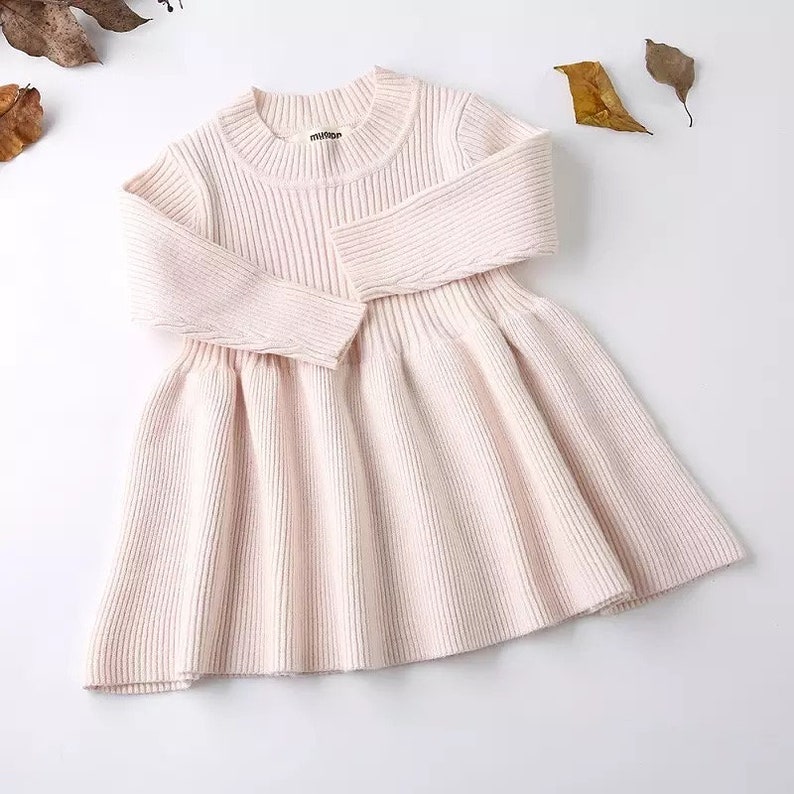 Infant girl Fall/Winter Dress 06M Etsy