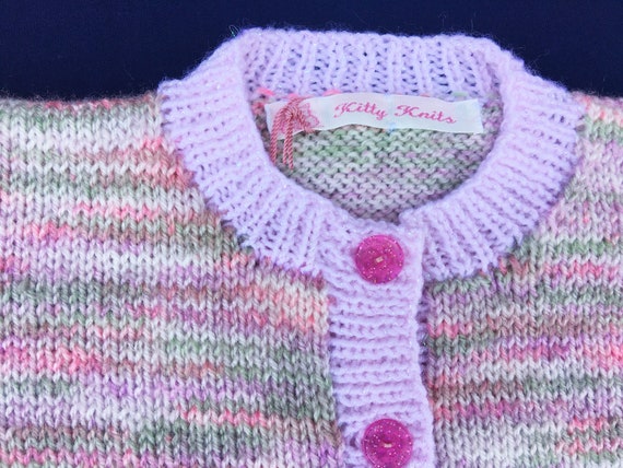 pink sparkly cardigan