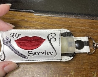 ITH Machine Embroidery file for a Jumbo/Large sized Lip Balm holder *DIGITAL FILE*