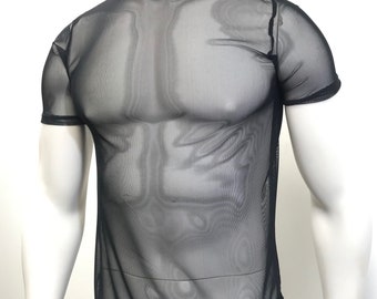 Mens Fishnet Shirt - Etsy Australia