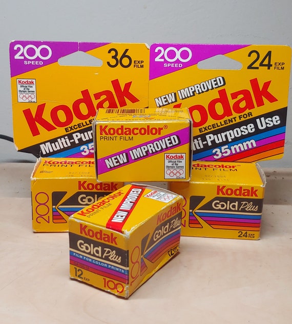 Vintage Lot 4 Kodak Gold Plus 100/200 24/36 Exposure Roll Film Etsy Vintage Lot 4 Kodak Gold Plus 100/200 24/36 Exposure Roll Film Etsy