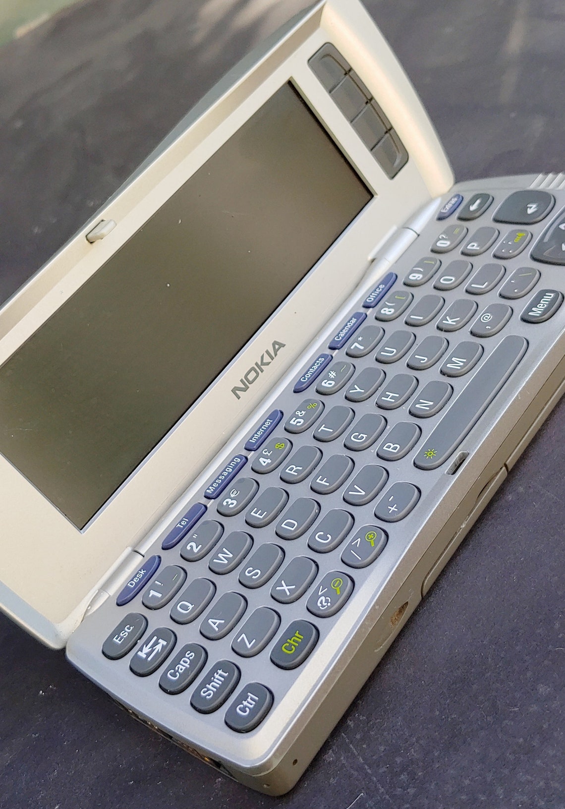 Vintage Mobile Phone Nokia 9500 Communicator Collection Old Etsy