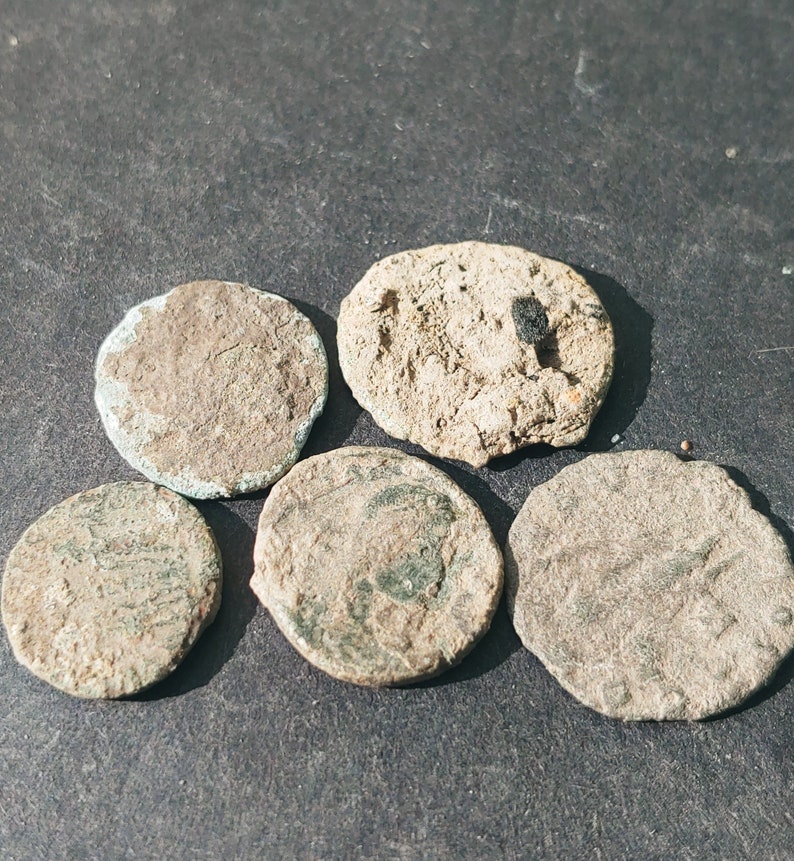 Jewish From Holyland Unclean LOT13 Lot 5 Ancient Coins Roman Greek