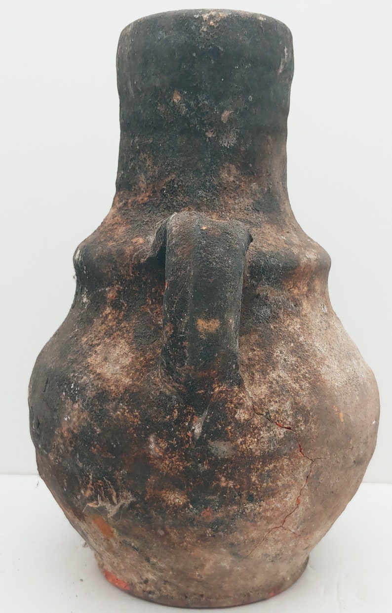 Antique Roman Pottery From Holyland Wheel Made Vessel With Etsy