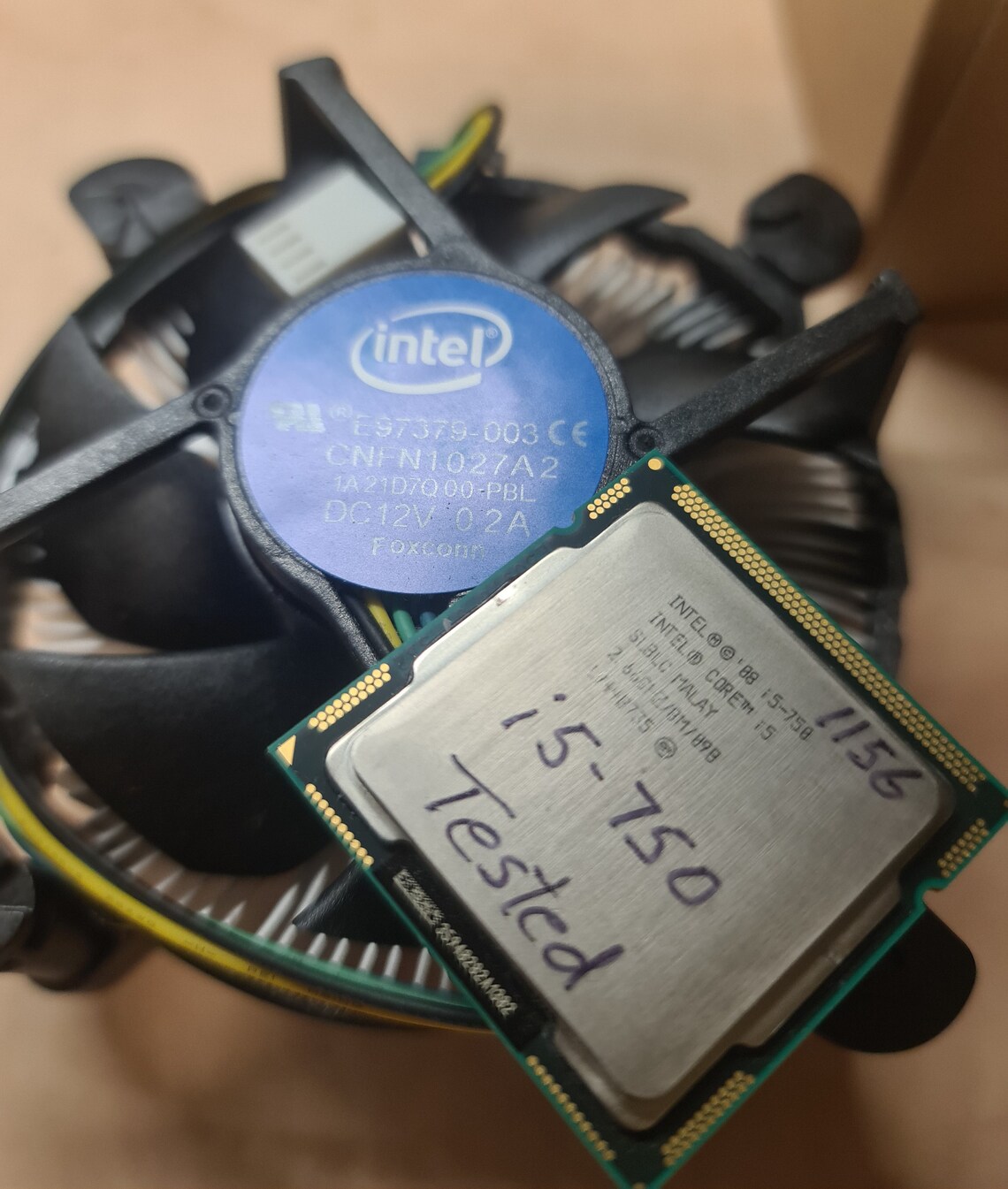 Vintage Intel Core i5750 Processor 8M Cache 2.66GHz Rare Etsy
