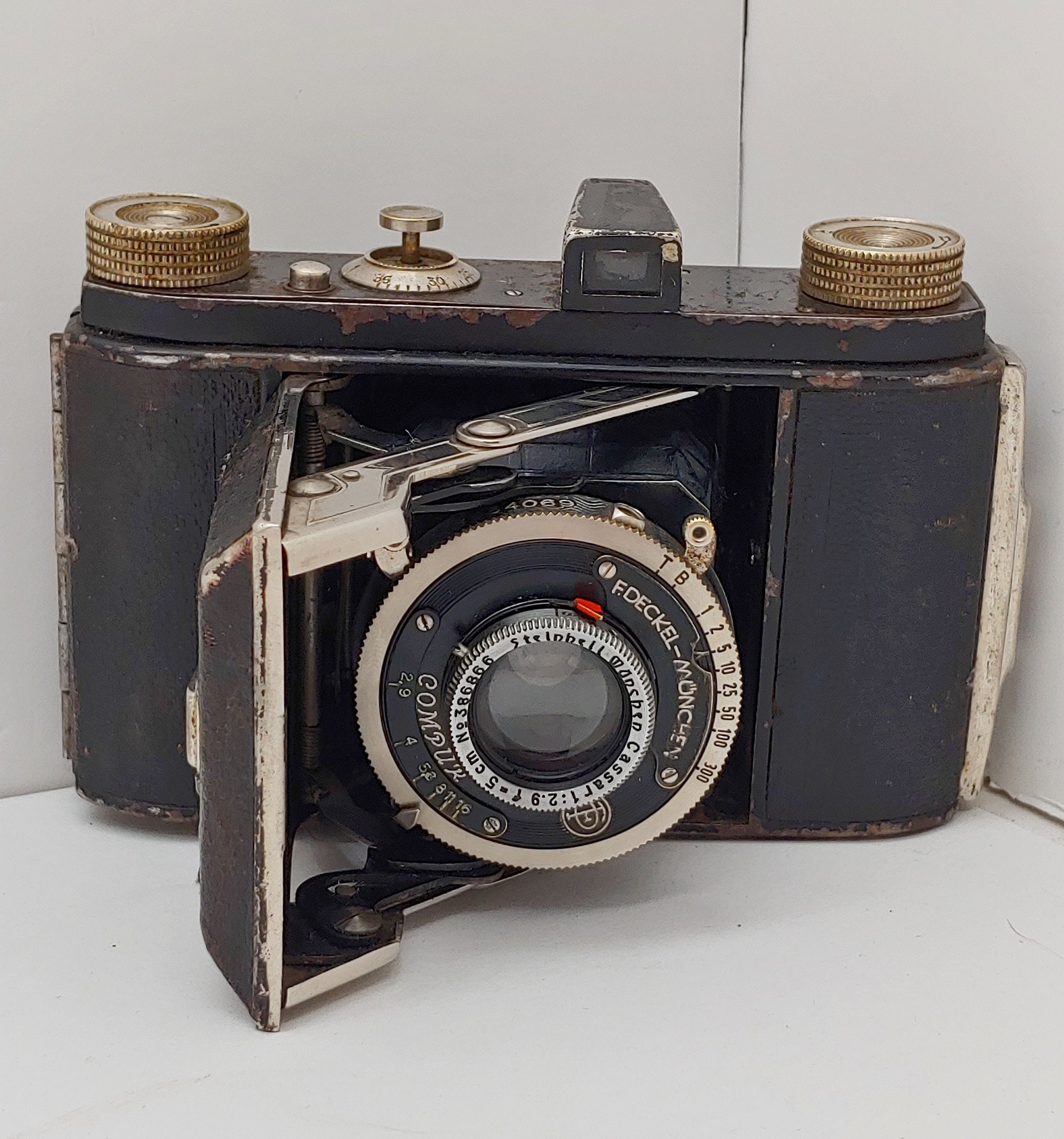 Vintage Folding Camera Welta Weltix Photo Camera 35mm Film Etsy